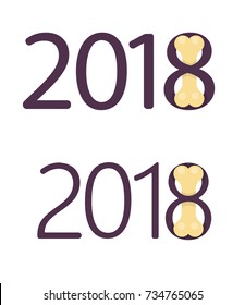 the bones for dog flat logo 2018 new year