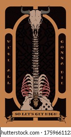 Bones Guitar Rock Music Style