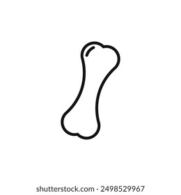 Bones icon isolated on white background