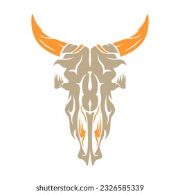 Bones icon logo design illustration