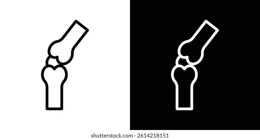 Bones icon outline collection for web design