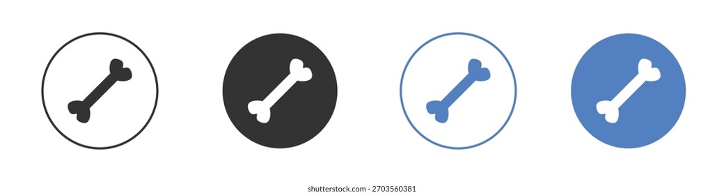 Bones icon pictogram for your web site design, logo