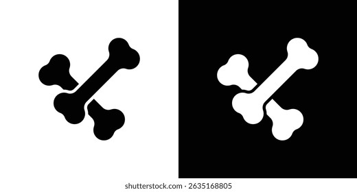 Bones icon symbols. Vector illustration.