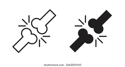 Bones icon vector design element logo template