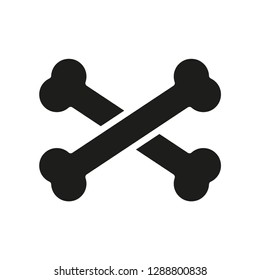 Bones icon vector logo template