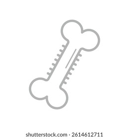 Bones logo icon illustration flat