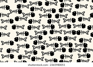 bones seamless pattern eps 10