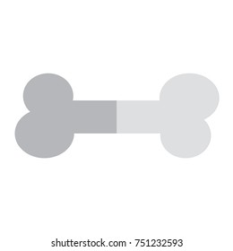 Bones vector illustration on white background. Doodle style. Design, print, logo, decor, textile, paper.