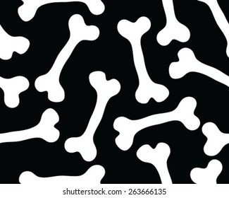 Bones,vector, seamless, background