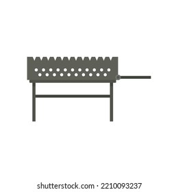 Bonfire brazier icon. Flat illustration of Bonfire brazier vector icon isolated on white background