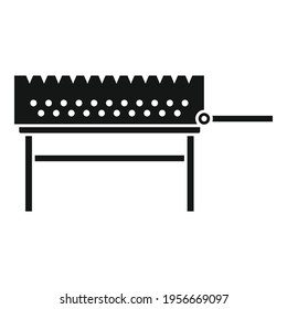 Bonfire brazier icon. Simple illustration of Bonfire brazier vector icon for web design isolated on white background