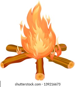 Bonfire clipart