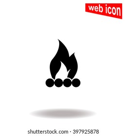 Bonfire icon.