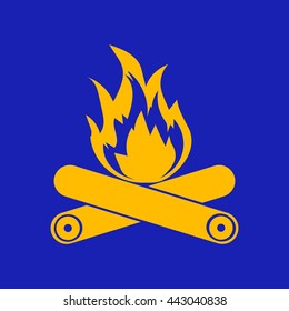 Bonfire icon.