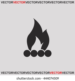 Bonfire icon.