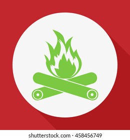 Bonfire icon.