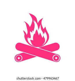 Bonfire icon.