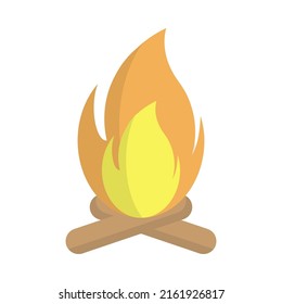 Bonfire icon design template vector illustration