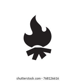 bonfire icon illustration isolated vector sign symbol