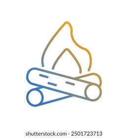 Bonfire-Symbol, Vektorgrafik