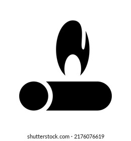 Bonfire Icon Vector Symbol Design Illustration