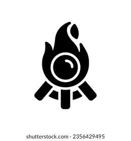 bonfire icon for your website, mobile, presentation, and logo design.