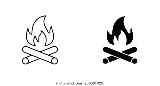 Bonfire icons pack for apps and web UI designs
