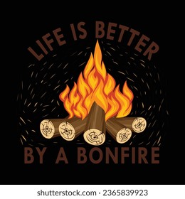 Bonfire night t- shirt design.Bonfire season,Summer nights bonfire lights ,design,This is my boom stick,Feel Sleep tonight With A Firefightersafe .