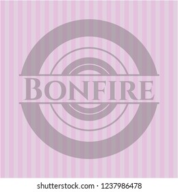 Bonfire pink emblem