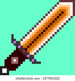 bonfire pixels art