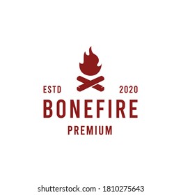 Diseño vintage de la ilustración del logotipo del bono premium