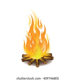 Bonfire Vector 