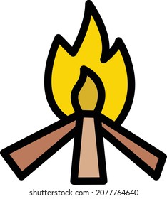 Feuerbrand-Vektorgrafik auf transparentem Hintergrund. Symbole in Premium-Qualität. Schlagt das Vektorsymbol für Konzept und Grafikdesign.