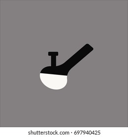 bong icon flat design