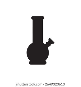 Bong icon isolated. simple vector icon on white background