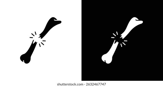 Vector de icono de bong en estilo plano. Siluetas de colección