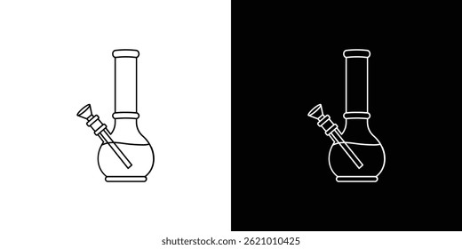 Bong-Icon-Vektor für Web und mobile App