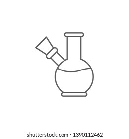 Bong, marijuana icon. Element of marijuana icon. Thin line icon for website design and development, app development. Premium icon