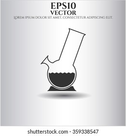 Bong Of Marijuana icon vector illustration