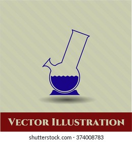 Icono de Bong Of Marijuana Icono ilustración vectorial