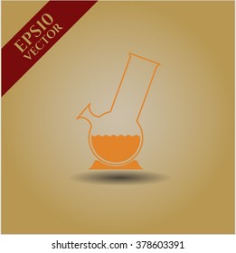 Bong Of Marijuana vector icon