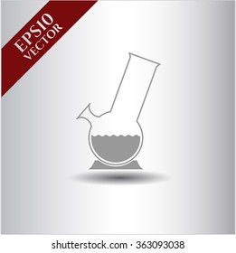 Bong Of Marijuana vector icon or symbol