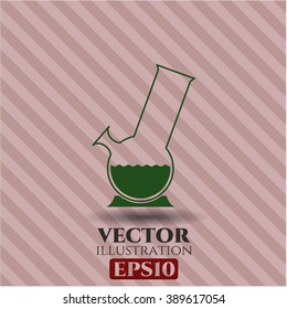 Símbolo vectorial Bong Of Marihuana