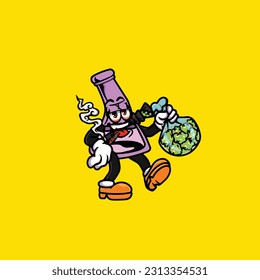 bong smoking blunt and high face stoned from weed cannabis hold bud nug