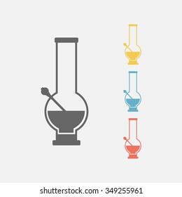 Bong for smoking icon