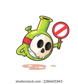 bong vector dabbing bong hold wax nug weed cartoon