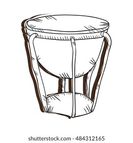 bongo drum musical instrument