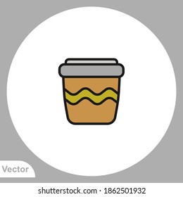 Vector de signo de icono Bongo,Símbolo, ilustración de logotipo para web y móvil
