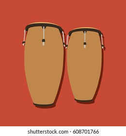 Bongo icon, vector illustration design.