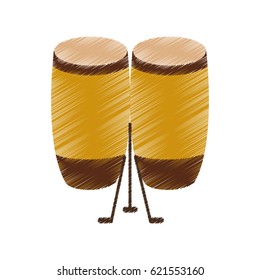 bongo musical instrument icon